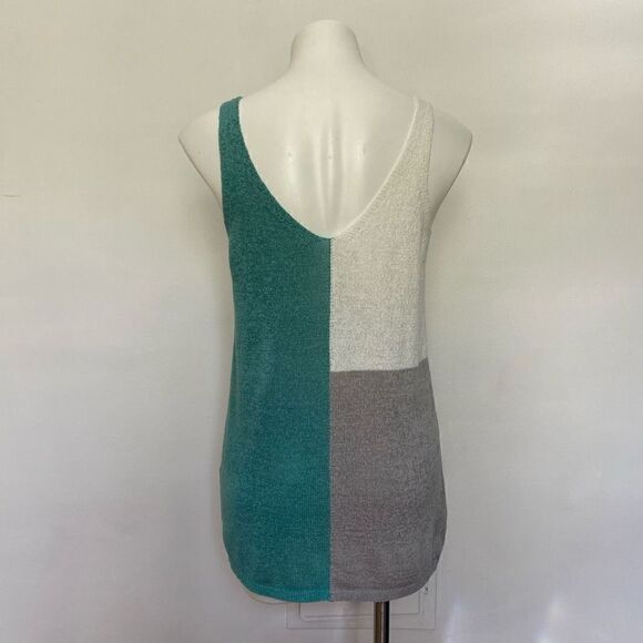 Color block knit tank top - Picture 5 of 6